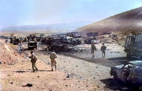 هنگام ورود به تنگه دیدیم دشمنان فارسی حرف می‌زنند!