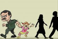 کاریکاتور ৷ جنایت رجوی در حق کودکان «اشرف»
