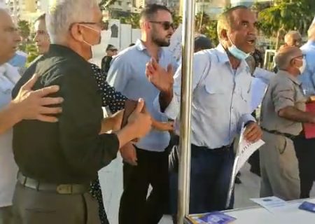 حمله وحشیانه پیرشغالان رجوی به یک نمایشگاه فرهنگی در آلبانی / توهین بی شرمانه به بانوی عضو «انجمن آسیلا»+ فیلم