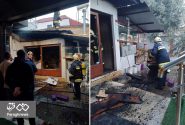مزدوران رجوی مرکز سابق جداشده‌ها در آلبانی را آتش زدند
