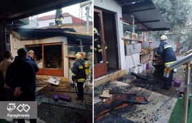 مزدوران رجوی مرکز سابق جداشده‌ها در آلبانی را آتش زدند