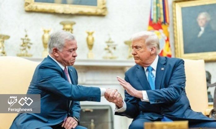پادشاه اردن از کشور میزبان تروریستها به جهت مبارزه با تروریسم قدردانی کرد 2 trump