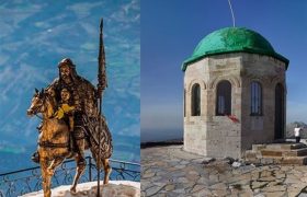 زیارتگاهی به نام حضرت عباس(ع) بر فراز آلبانی