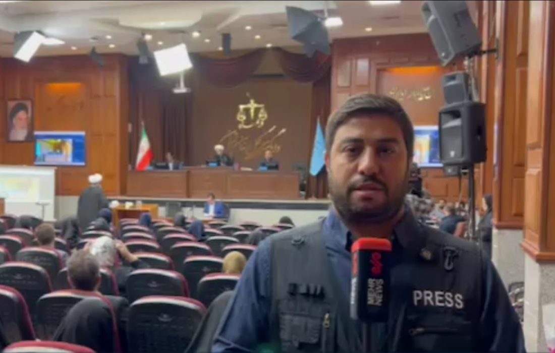 گزارش خبرنگار مهر از آغاز سی‌و‌ششمین جلسه دادگاه رسیدگی به اتهامات ۱۰۴ تن از سرکردگان مجاهدین خلق