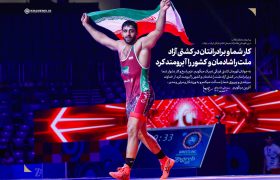 پیام تبریک به مناسبت قهرمانی تیم ملی کشتی فرنگی