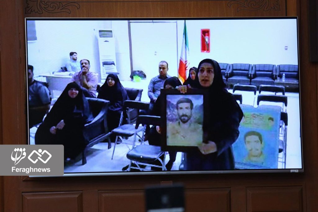 خواهر شهید، تقاضای قصاص برای سرکردگان منافقین کرد 1 court2025 40 13