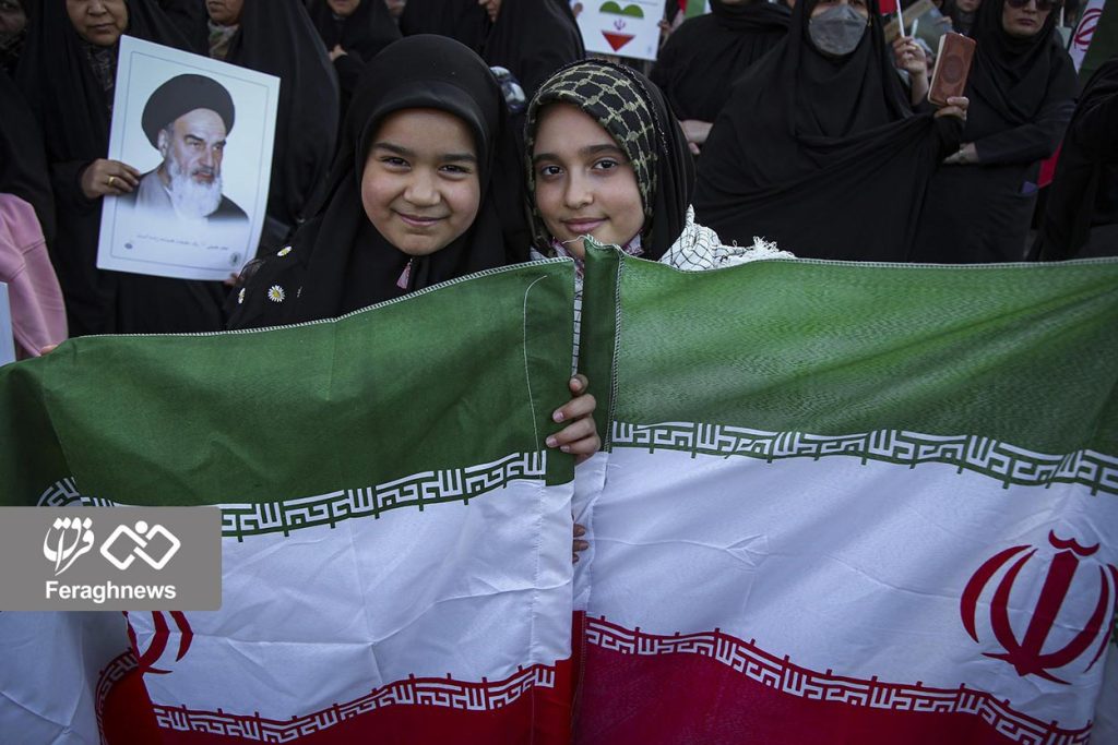 حماسه حضور ملی / ملت ایران از تروریسم آمریکایی- صهیونی عبور کردند 6 iran 1
