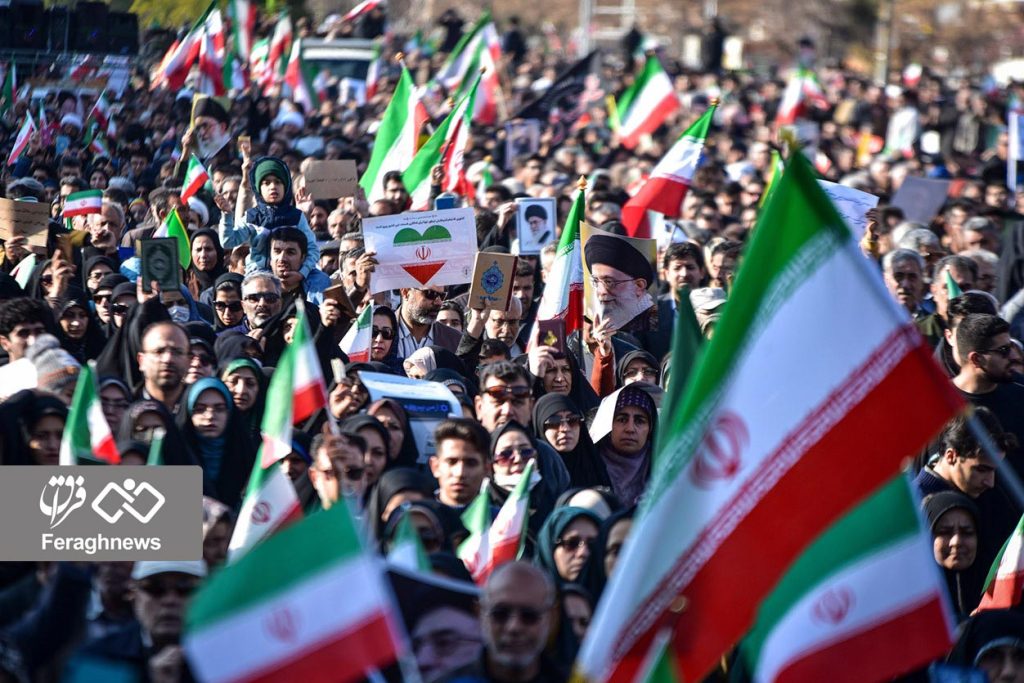 حماسه حضور ملی / ملت ایران از تروریسم آمریکایی- صهیونی عبور کردند 1 iran 3