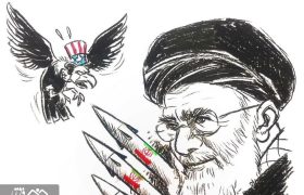 ابراز عشق کاریکاتوریست برزیلی به ابرحریف دوران / امروز آزاده‌های جهان هر هنری بلدند پای صفِ حق می‌آورند