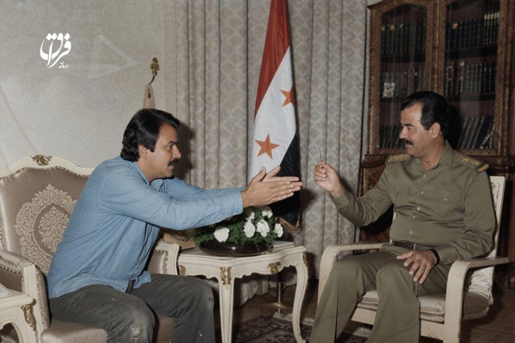 وقتی رجوی گفت میخواهم از سوزن رد شوم 1 saddam rajavi 12