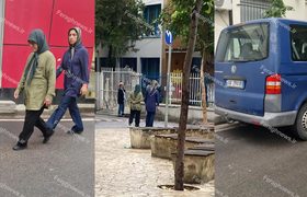 پرسه‌زنی پیرماده‌های منافقین بازهم در مقابل مدارس آلبانی / تفاله‌های شیطان طرح سوءاستفاده از نوجوانان آلبانیایی را کلید زدند